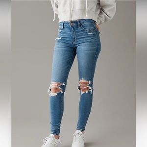 Brand new American Eagle High rise jeggings